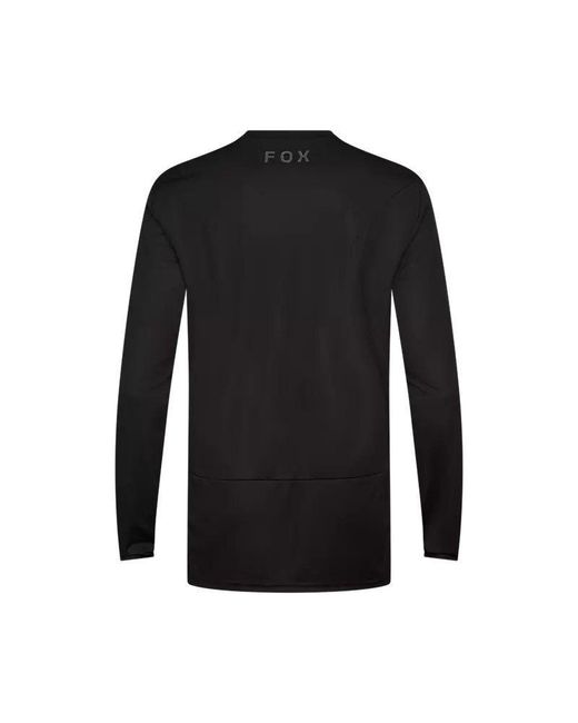 Fox Black Ranger Long Sleeve Jersey for men