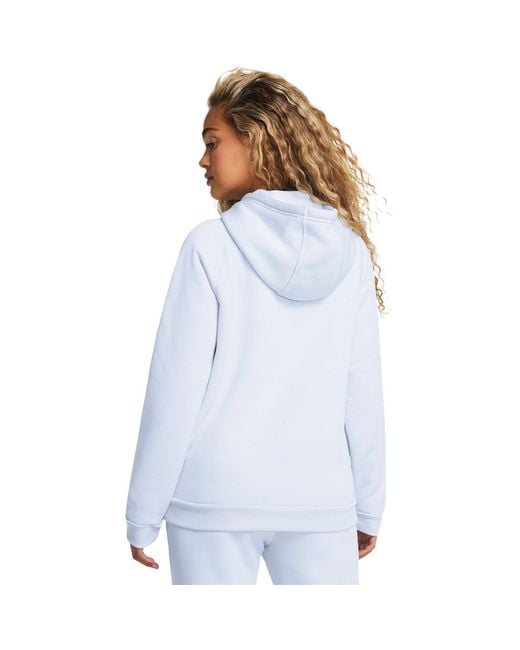 Under Armour Blue Ua Fleece Hoodie Hoody