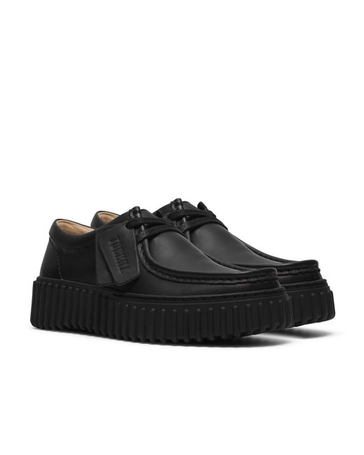 Clarks Black Moc Toe Formal Shoes