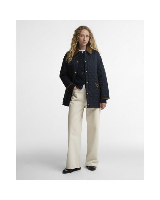 Barbour Blue B.Li Mdn Liddsdle Ql Ld64