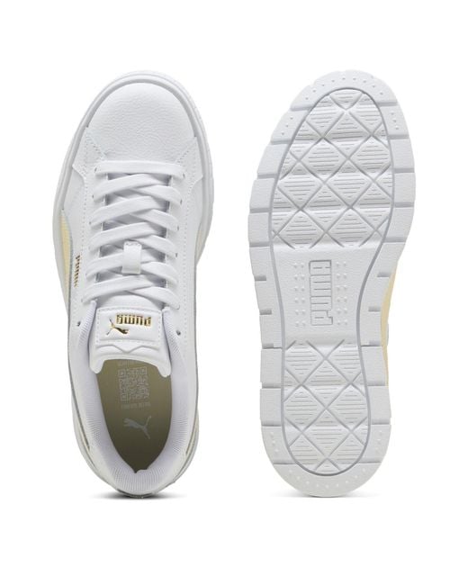 PUMA White Karmen Ii Low-Top Trainers