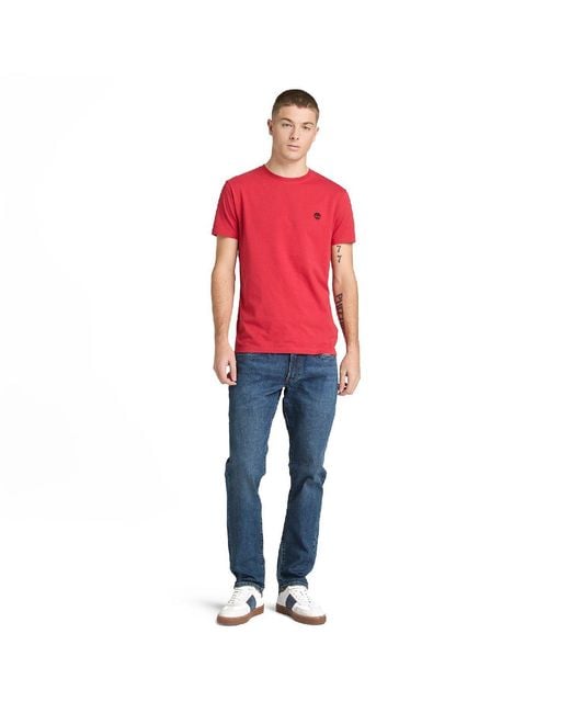Timberland Red Timb Oyster River Lg Sn64 for men