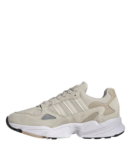 Adidas Originals Gray Falcon Court Trainers