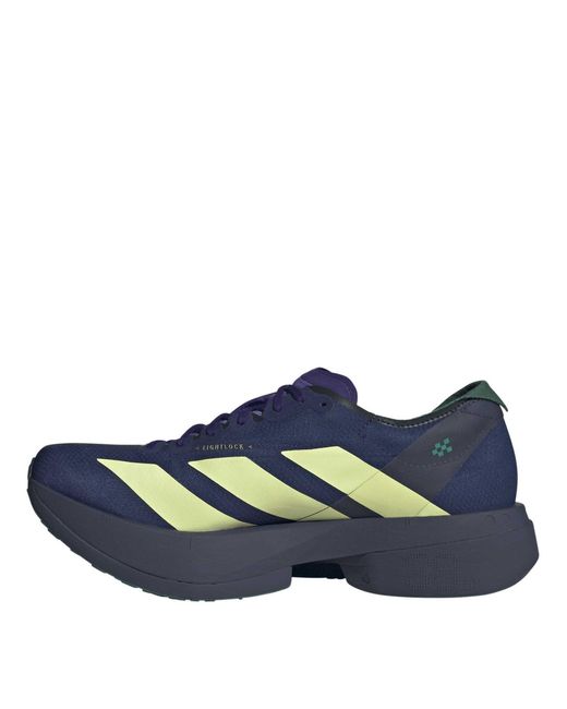 Adidas Blue Adios Pro 4 Road Running Shoes for men