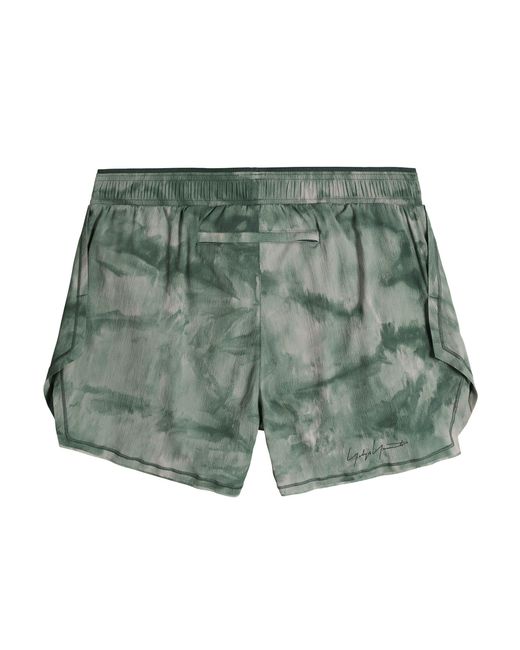 Y-3 Green Performance Running Shorts for men