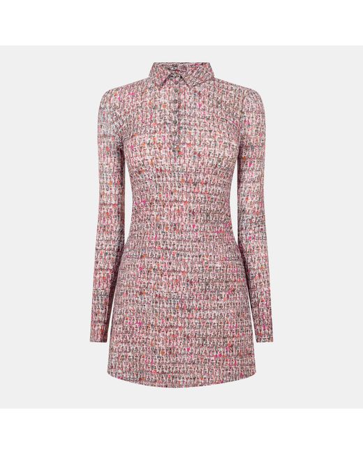 DIESEL Pink D-Polyna Mini Dress