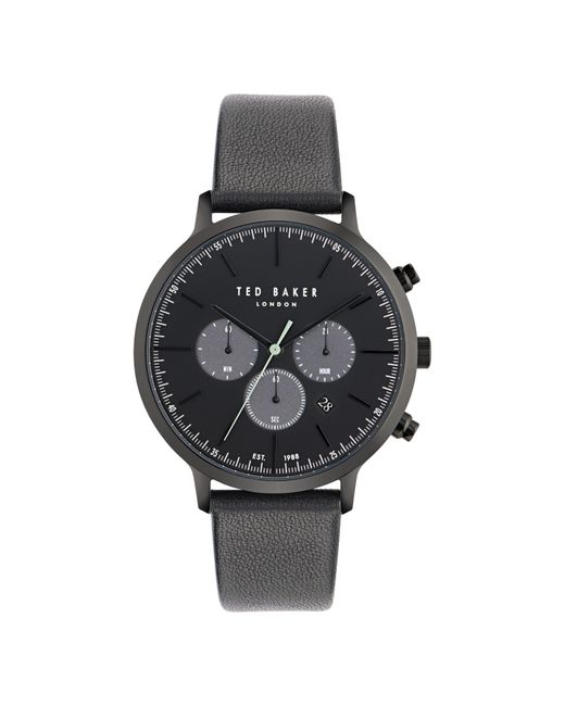 Ted Baker Black Haarvin Watch for men