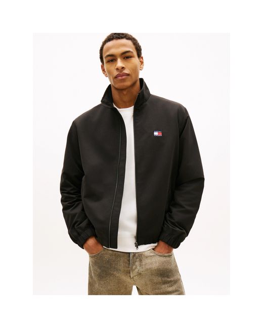 Tommy Hilfiger Black Harrington Jacket for men