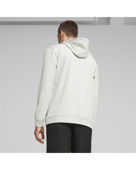 PUMA Gray Cloudspun Patch Pullover Jumper for men