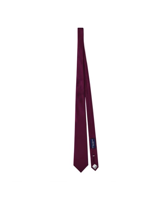 Haines and Bonner Purple Silk Tie for men
