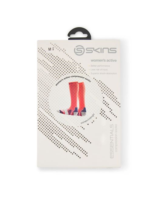 Skins Pink Essentials Comp Sock