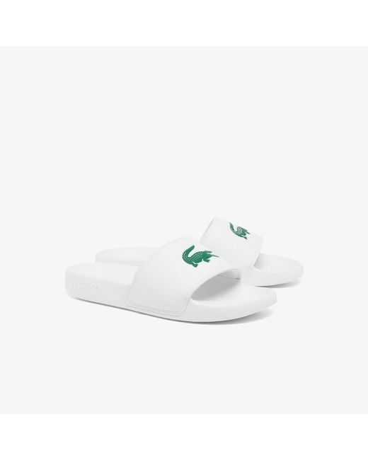 Lacoste White Serve Slide 0.0