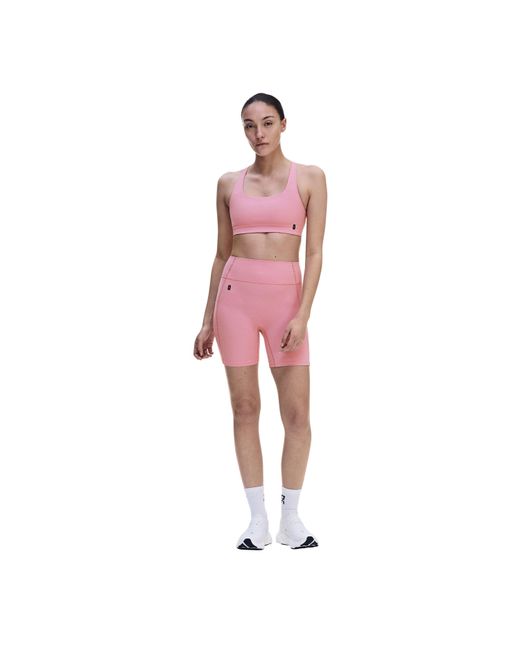 On Shoes Pink Studio Bra Ld6 Ld64