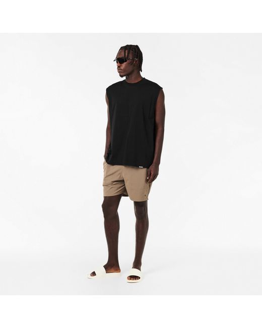 Represent Black Modern Fit Tank Vest for men
