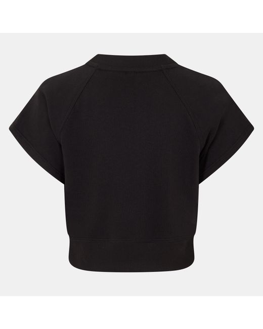 DKNY Black Logo Crew Neck Jumper