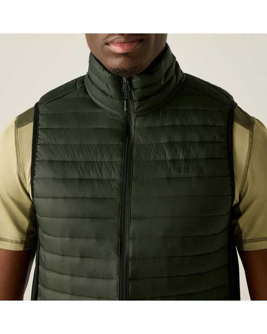 Regatta Green Andreson Hybrid Water-Repellent Bodywarmer for men