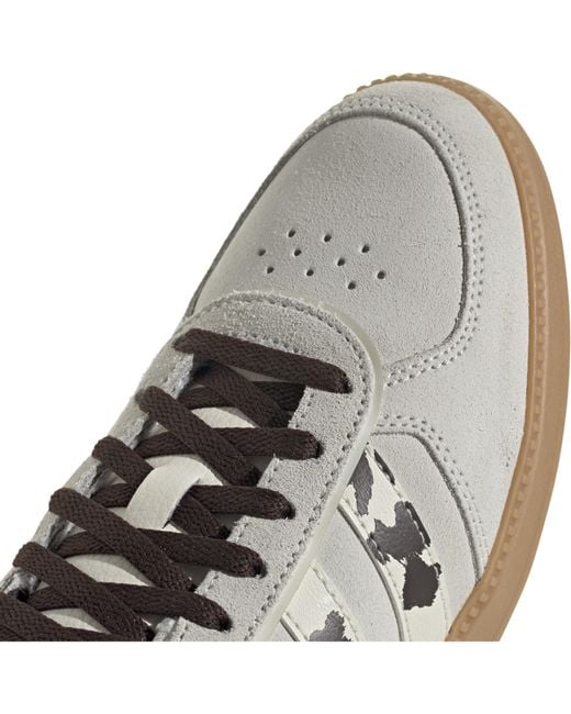 Adidas Gray Breaknet Sleek Suede Shoes