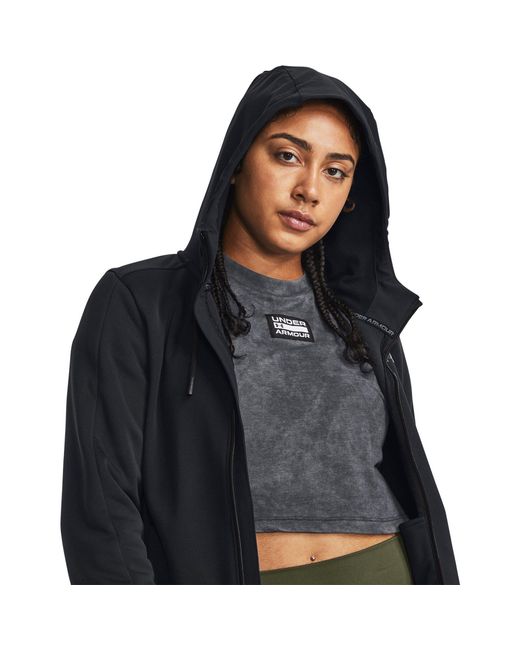 Under Armour Blue Essential Long Sleeve Performance Training Jacket