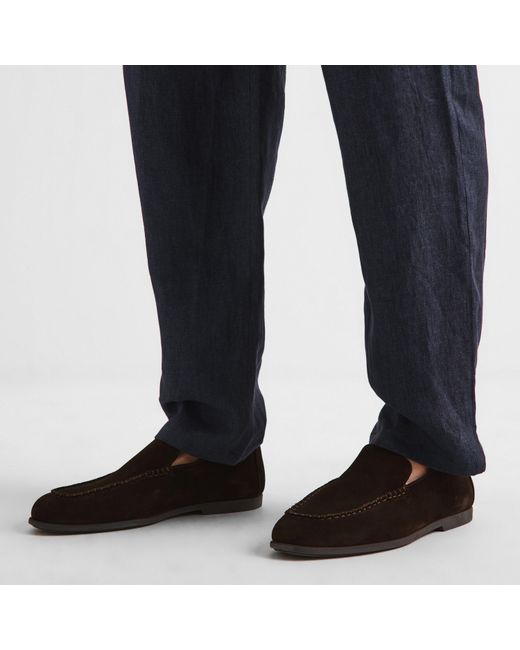 Calvin Klein Black Loafers for men