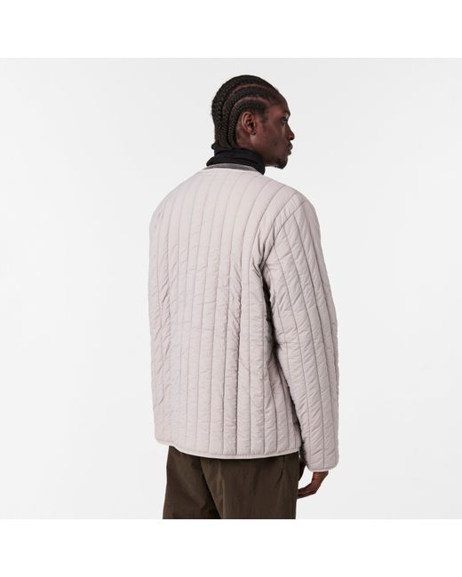 Rains Gray Banja Liner Jacket for men