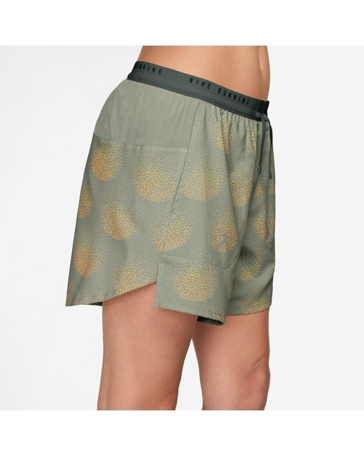 Nike Green Performance Running Shorts for men