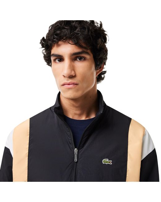 Lacoste Blue Waterproof Lightweight Rain Anorak for men