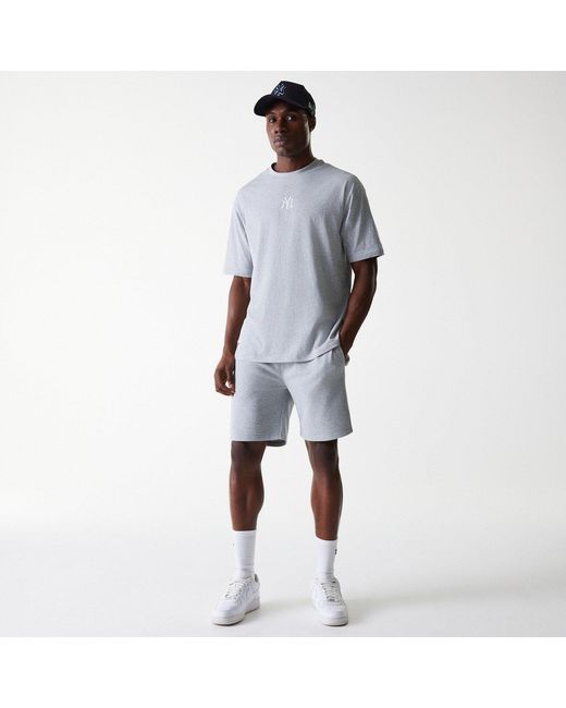KTZ Blue Mlb Essential Oversized T-Shirt for men