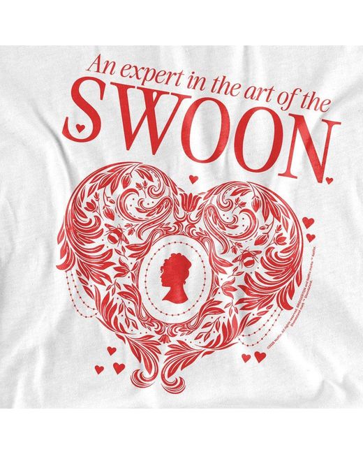 Bridgerton White The Art Of Swoon T Shirt