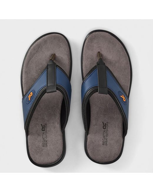 Regatta Blue Travis Flat Sandal for men