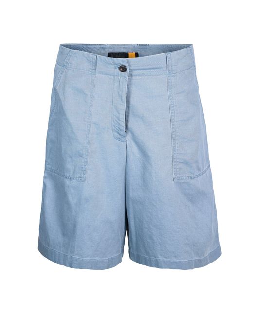 Timberland Blue Linen Citadel Bermuda Shorts