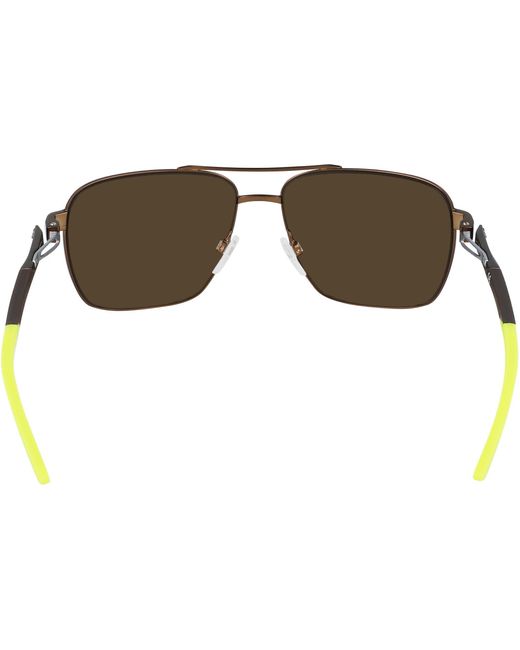 Nike Yellow Club Premier Retro Sunglasses