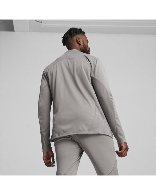 PUMA Gray Performance Moisture-Wicking Training Jacket for men