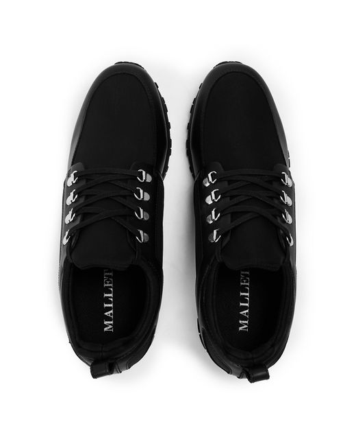 Mallet Black Hiker 1.0 Low-Top Trainers for men
