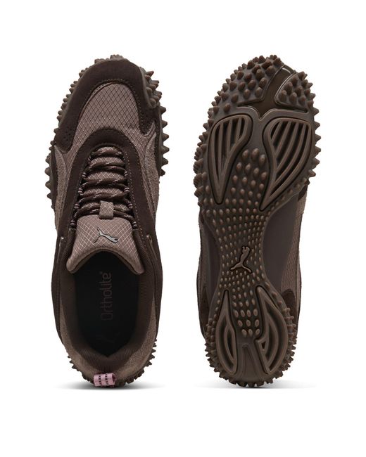 PUMA Brown Mostro Low-Top Trainers