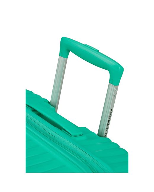 American Tourister Green Diablast Spinner 78X49X31/34Cm Exp Tsa Large Hard Suitcase