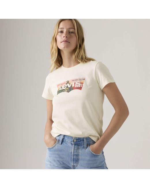 Levi's Natural The Perfect Tee Core Batwing T