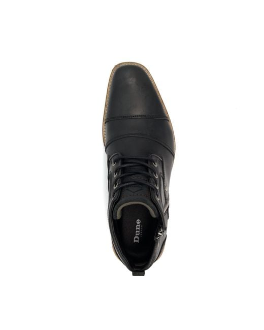 Dune Black Captain Boot for men