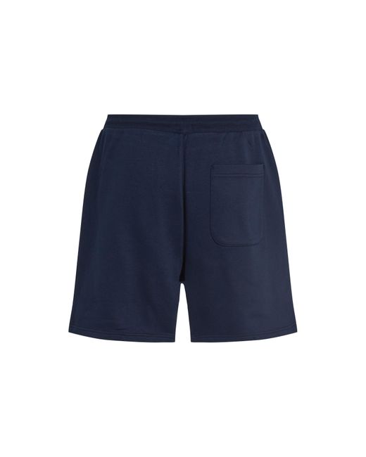 Tommy Hilfiger Blue Fleece Jogger Shorts for men