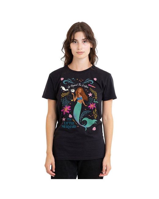 Disney Black The Little Mermaid Ariel Goes Beyond The Surface T