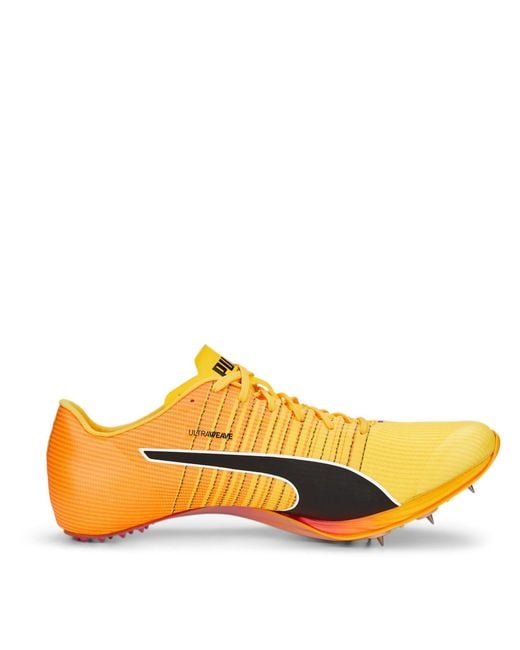 PUMA Yellow Evospeed Tokyo Nitro Running Spikes for men