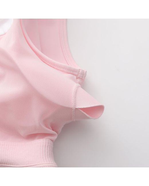Usa Pro Pink Mock Layer Bra