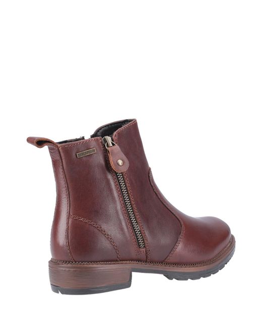 Cotswold Purple Ashwicke Zip Ankle Boot