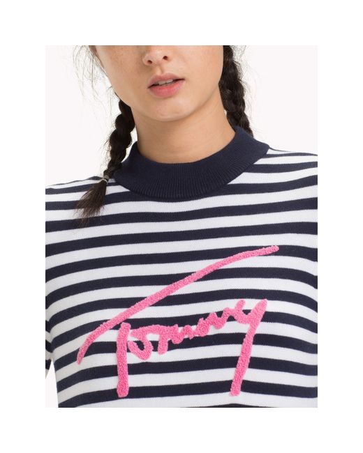 Tommy Hilfiger Blue Jeans Stripe Dress