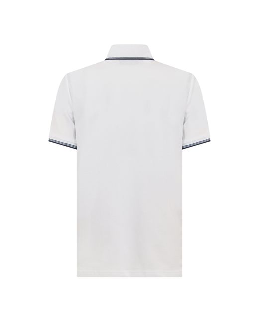 Original Penguin White Tipped Pique Polo Shirt for men