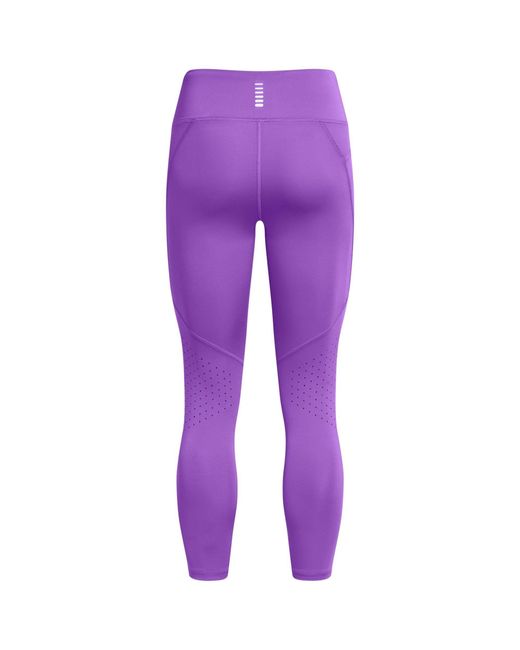 Under Armour Purple Fly Fast Ankle Legging