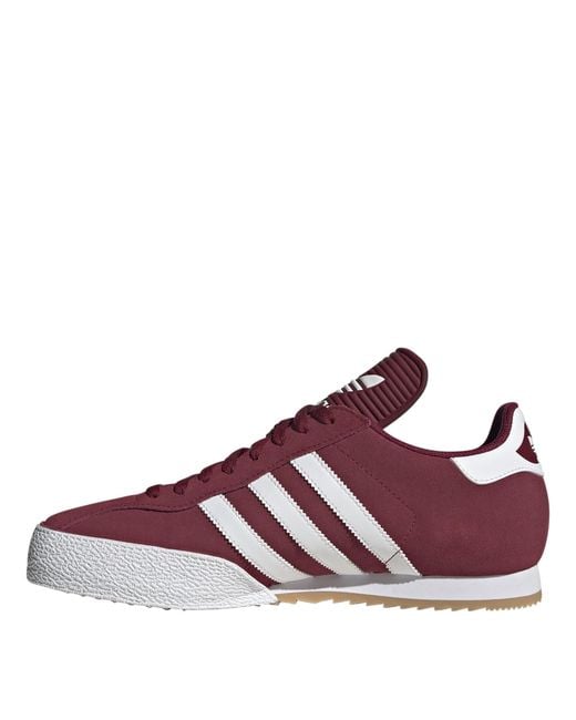 Adidas Brown Originals Samba Suede Trainers for men