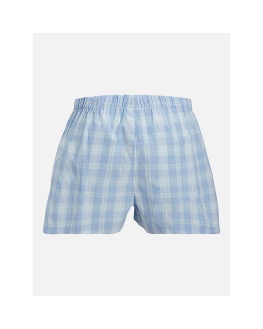 Jack & Jones Blue 5-Pack Milano Woven Boxers for men