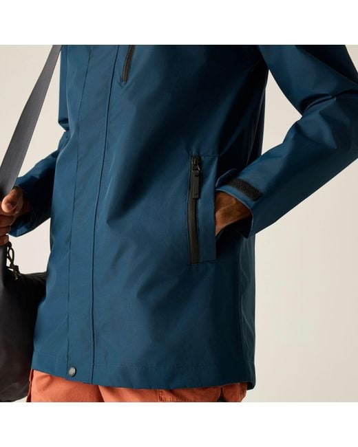 Regatta Blue Daledon Waterproof Isotex Jacket for men