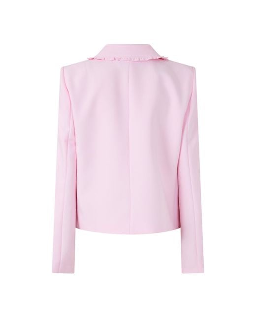 Karl Lagerfeld Pink Suiting Blazer