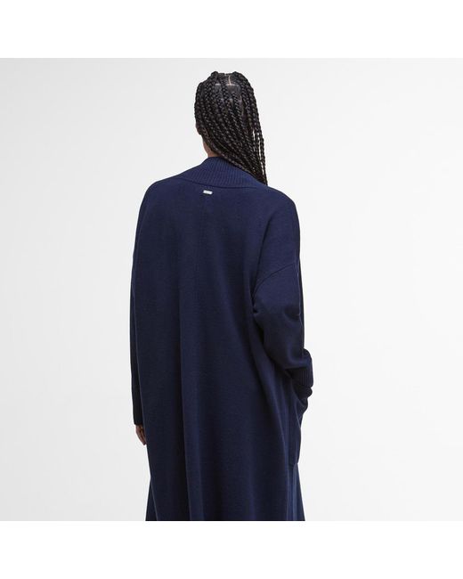 Barbour Blue Luna Cardigan